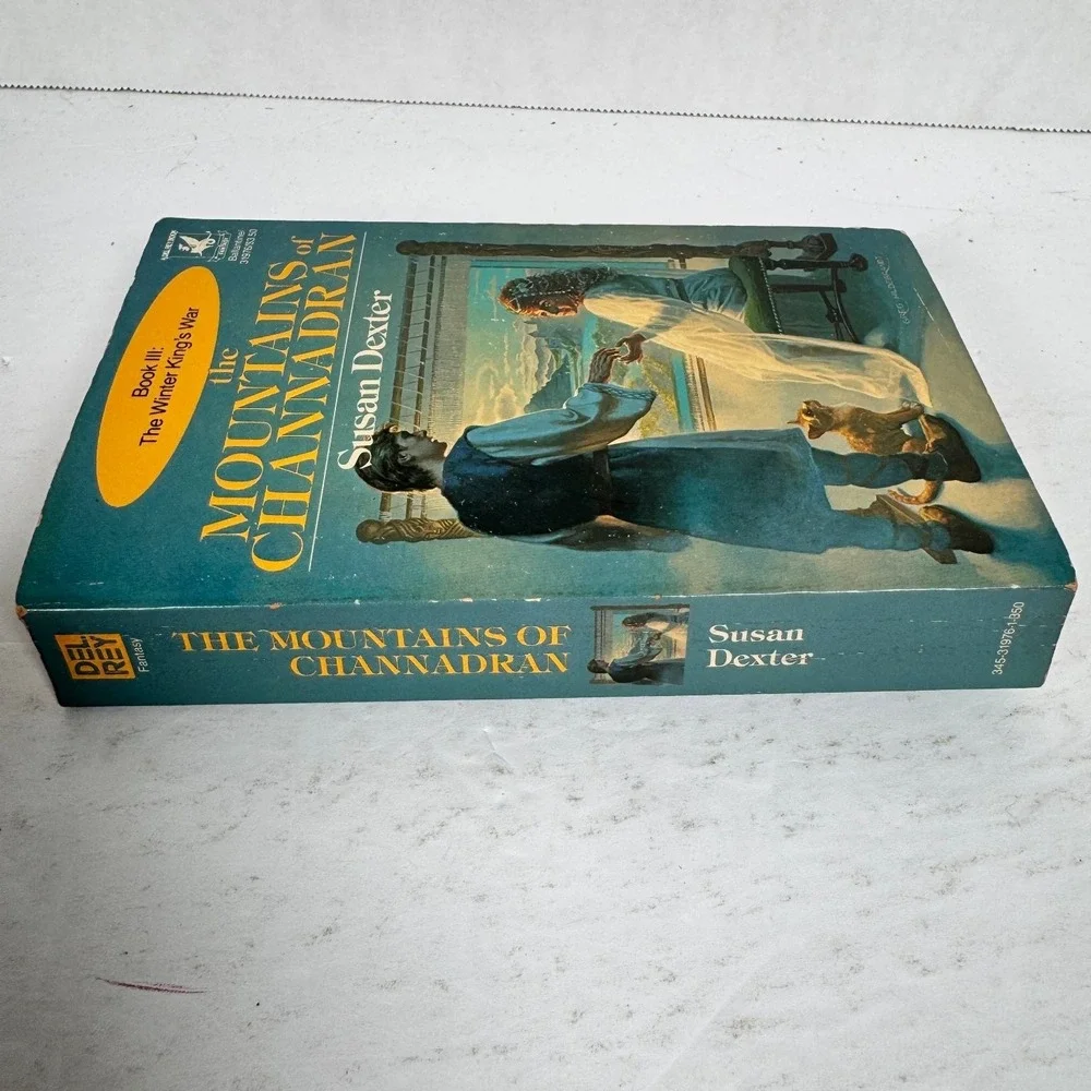 The Mountains of Channadran Susan Dexter 1986 First Edition Fantasy‎ Del Rey
